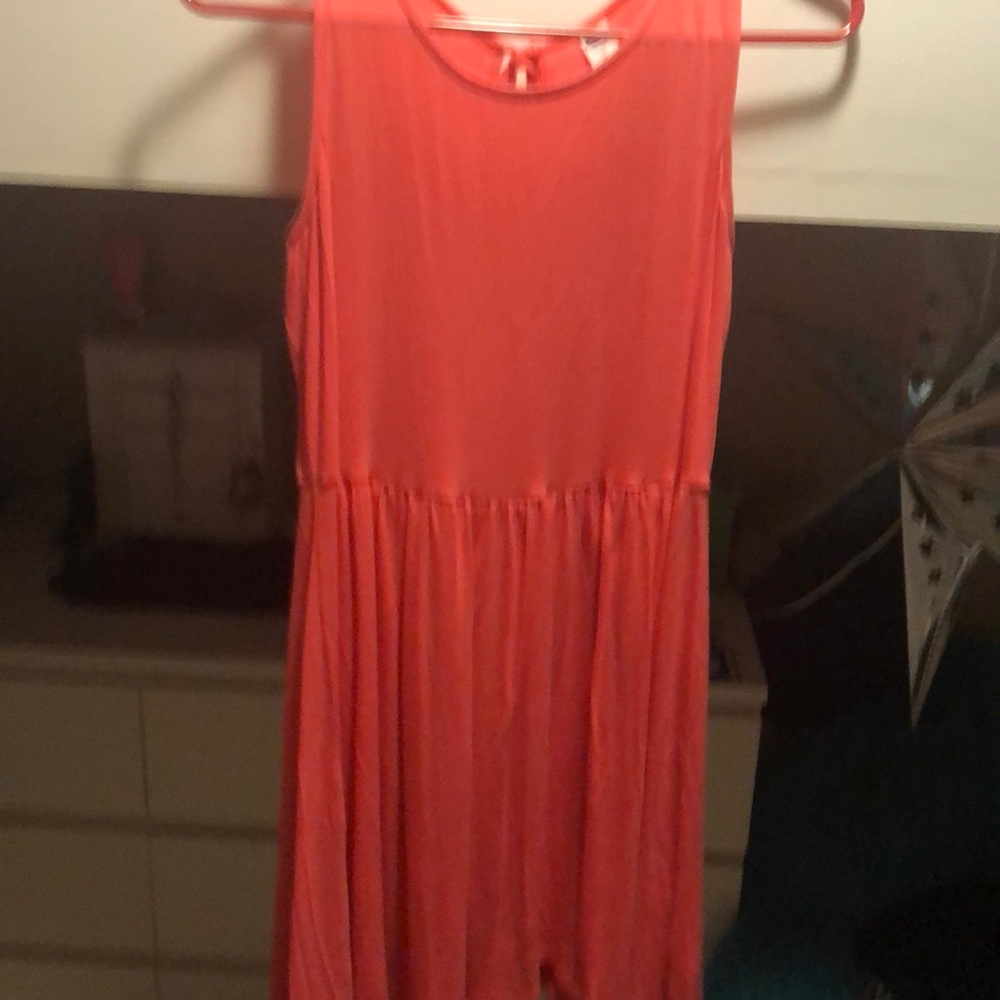 cute salmon dress